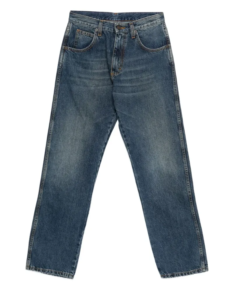 6397 Jeans mit dunkler Waschung - Blau Blau