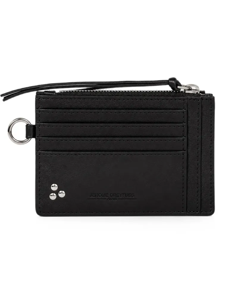 Jérôme Dreyfuss Lucky card holder - Schwarz Schwarz