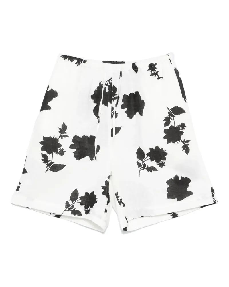 Liviana Conti Shorts aus Leinen - Weiß Weiß