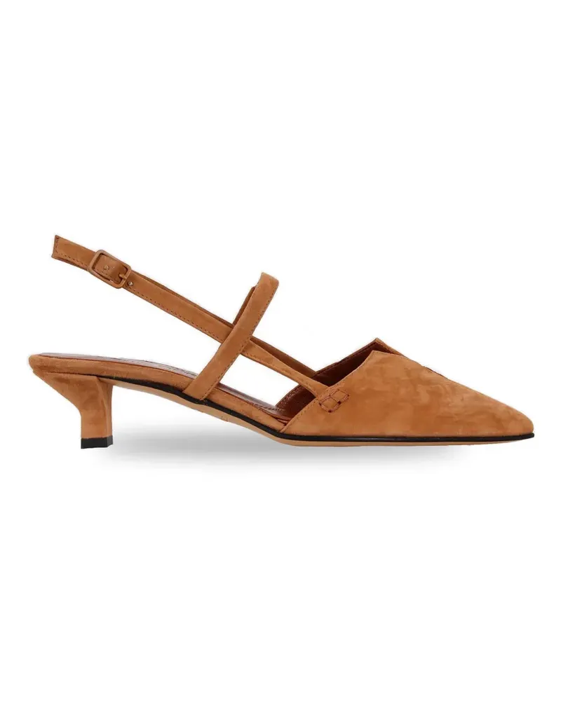 POMME D'OR pointed-toe slingback pumps - Nude Nude