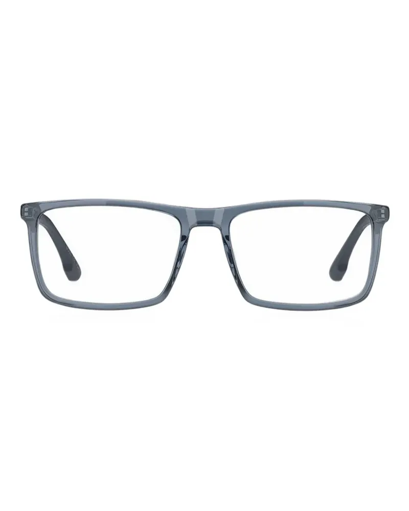 HUGO BOSS Brille mit eckigem Gestell - Blau Blau