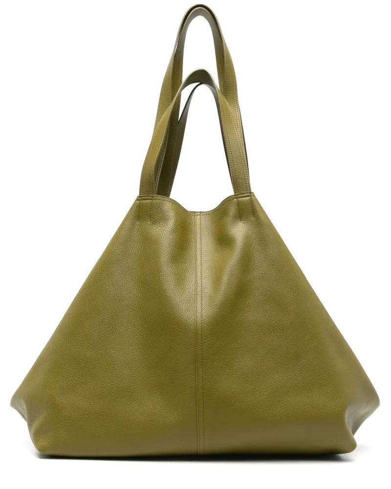 AMI Paris Handtasche aus Leder - 374 VERT LICHEN 374