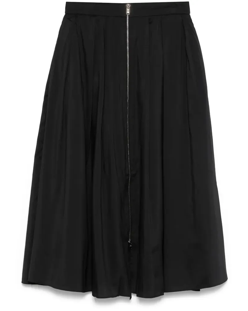 DKNY Parachute Rock mit Reißverschluss - Schwarz Schwarz