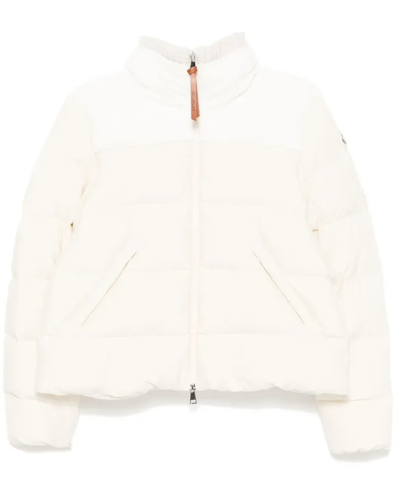 Moncler Gesteppte Daunenjacke - Nude Nude