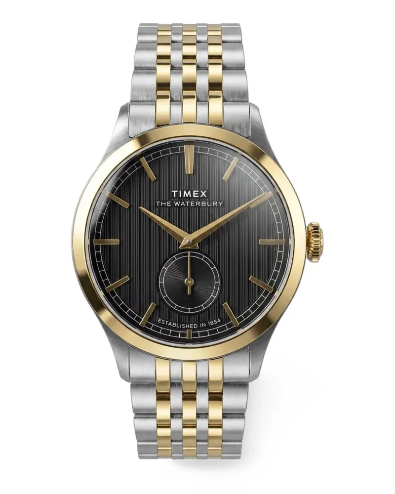 Timex Waterbury Classic Armbanduhr 39mm - Schwarz Schwarz