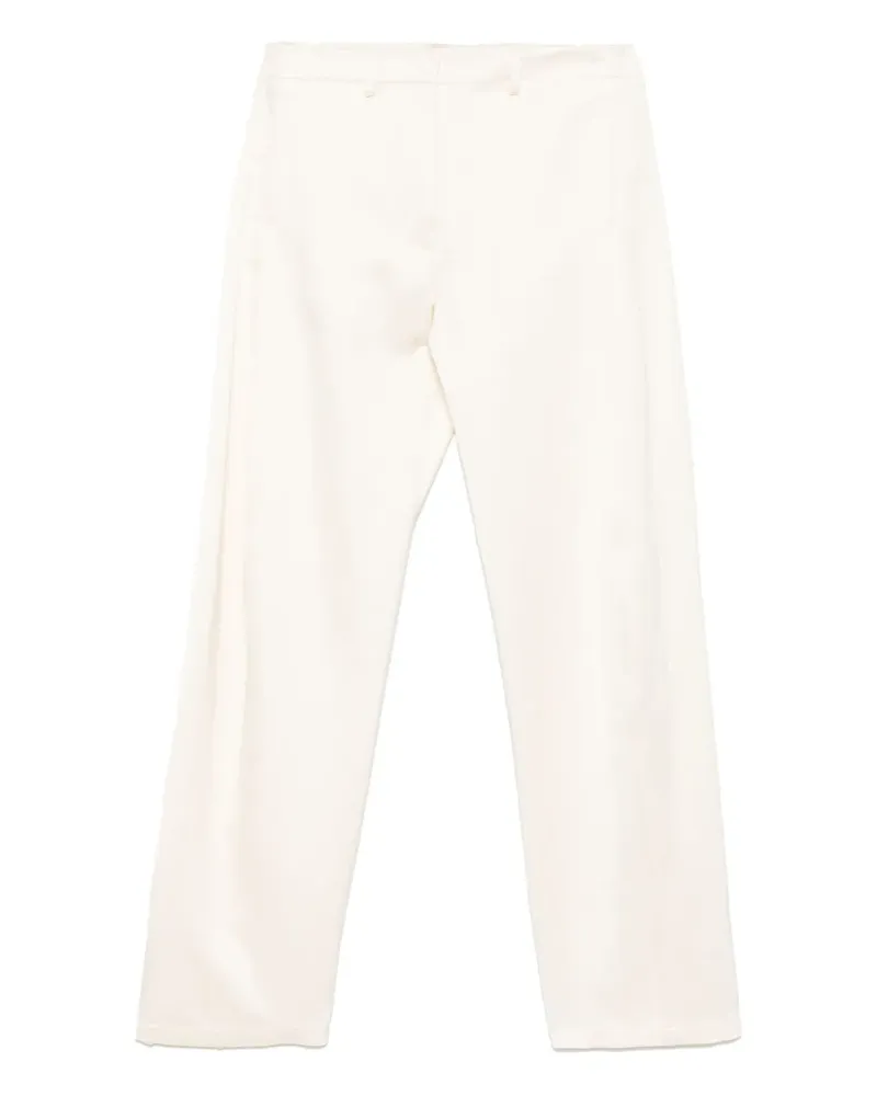 Magda Butrym Hose aus Satin - Nude Nude