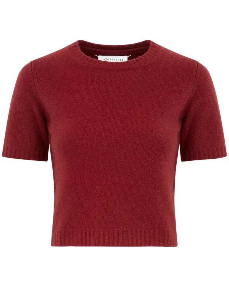 Maison Margiela Cropped-Oberteil - Rot Rot