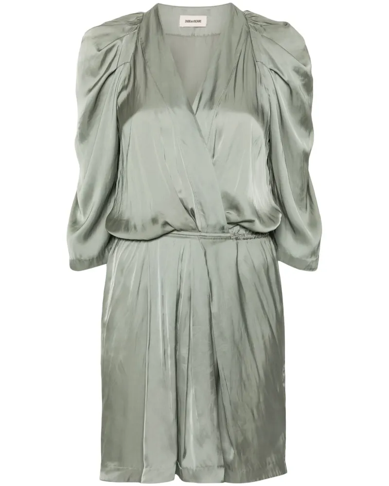 Zadig & Voltaire Ruz Minikleid - Grün Grün