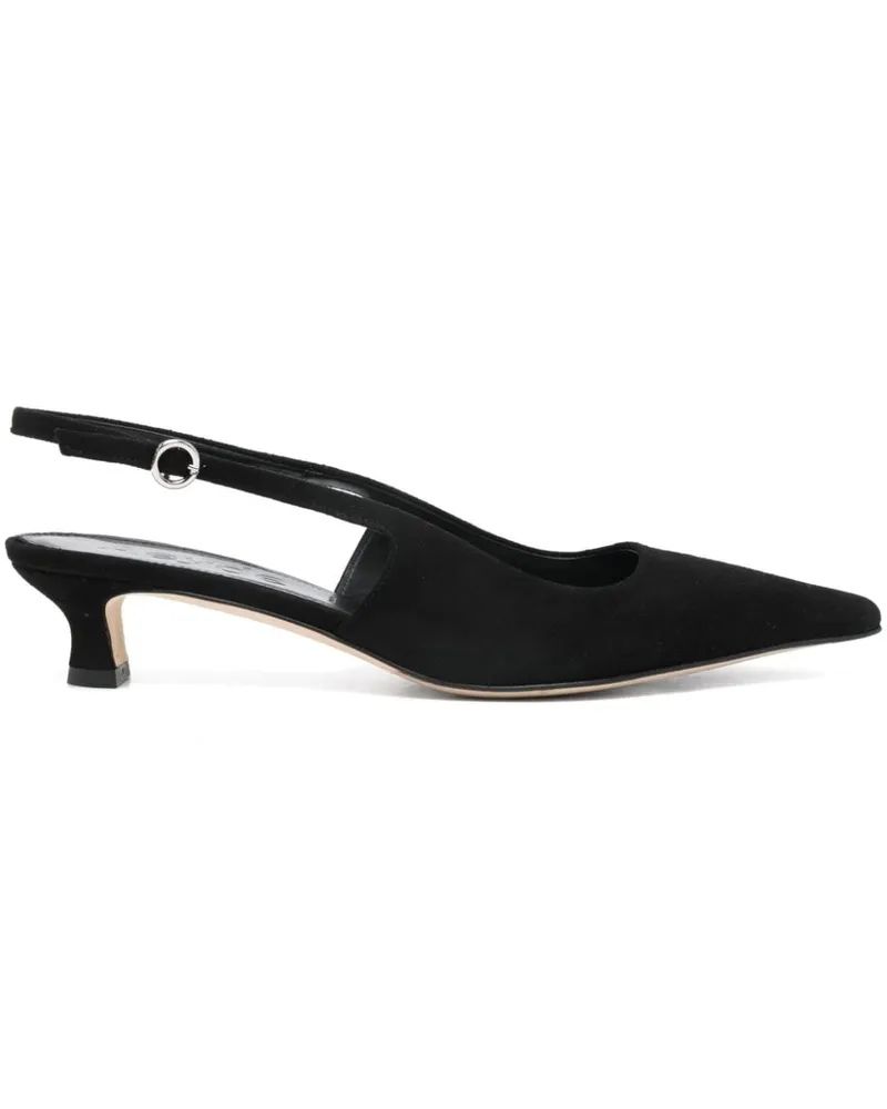 aeyde Catrina Slingback-Pumps 35mm - Schwarz Schwarz