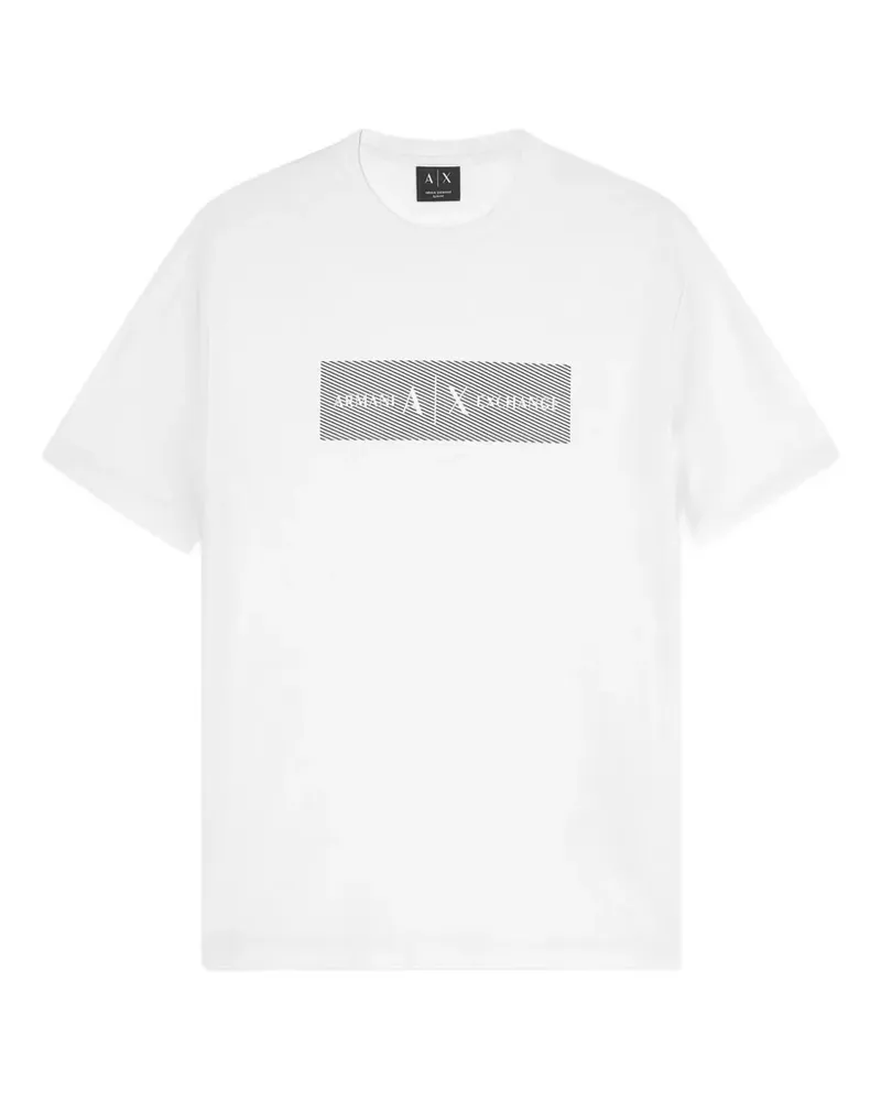 Armani Exchange logo-print t-shirt - Weiß Weiß