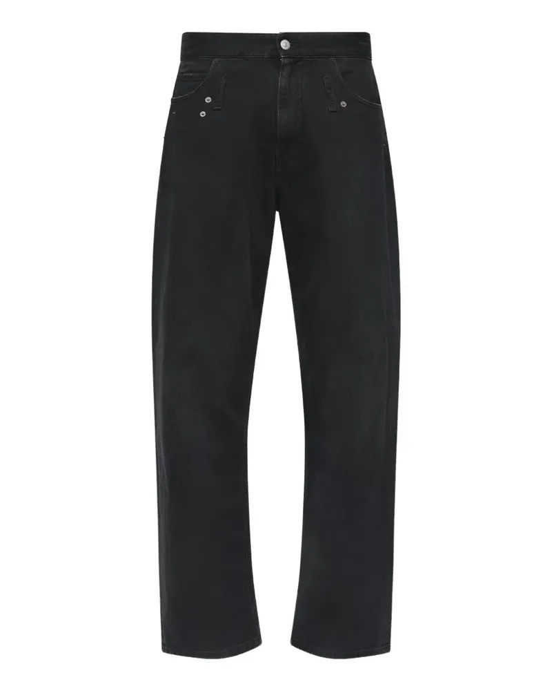 Maison Margiela Jeans mit Nietendetail - Schwarz Schwarz