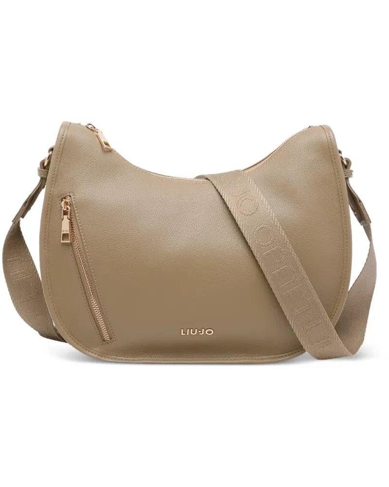 Liu Jo Umhängetasche mit Logo - Nude Nude