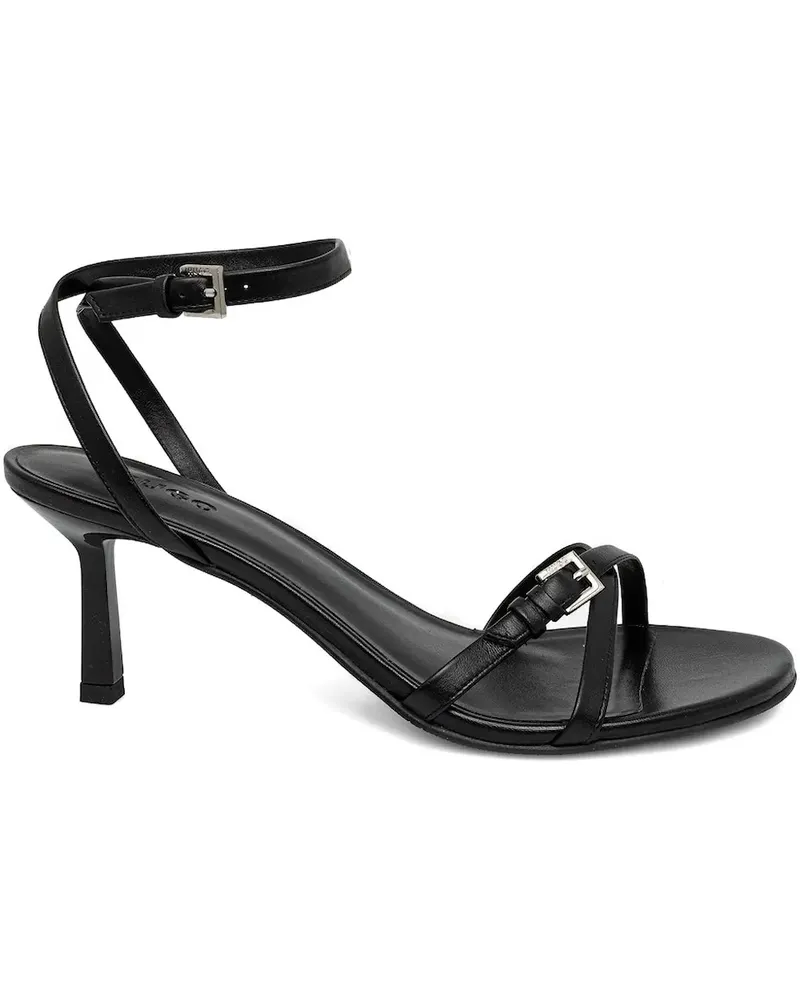 HUGO BOSS Sandalen mit Schnalle - Schwarz Schwarz