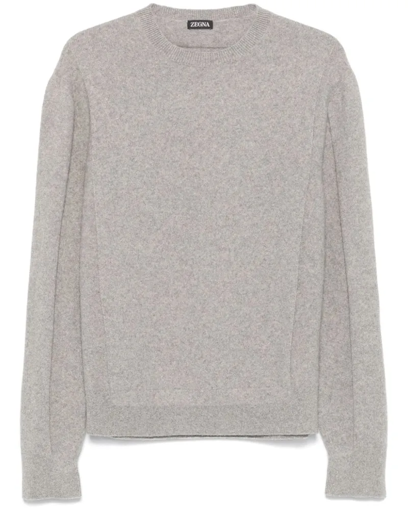 Ermenegildo Zegna Pullover mit Einsätzen - Grau Grau