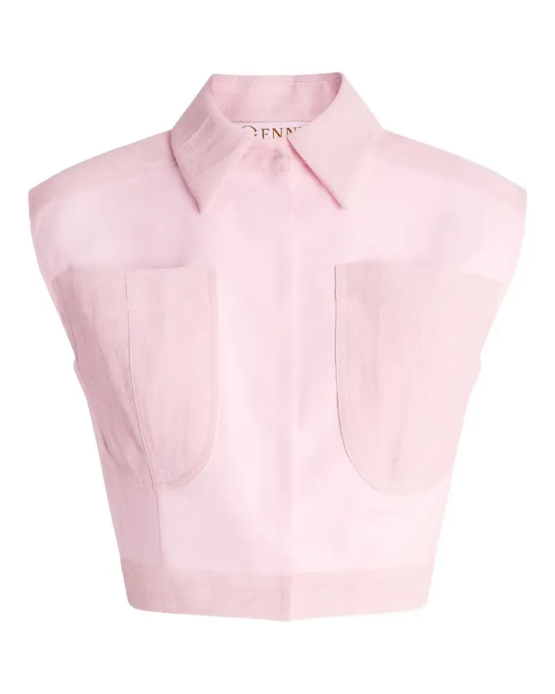 Genny pocket sleeveless top - Rosa Rosa