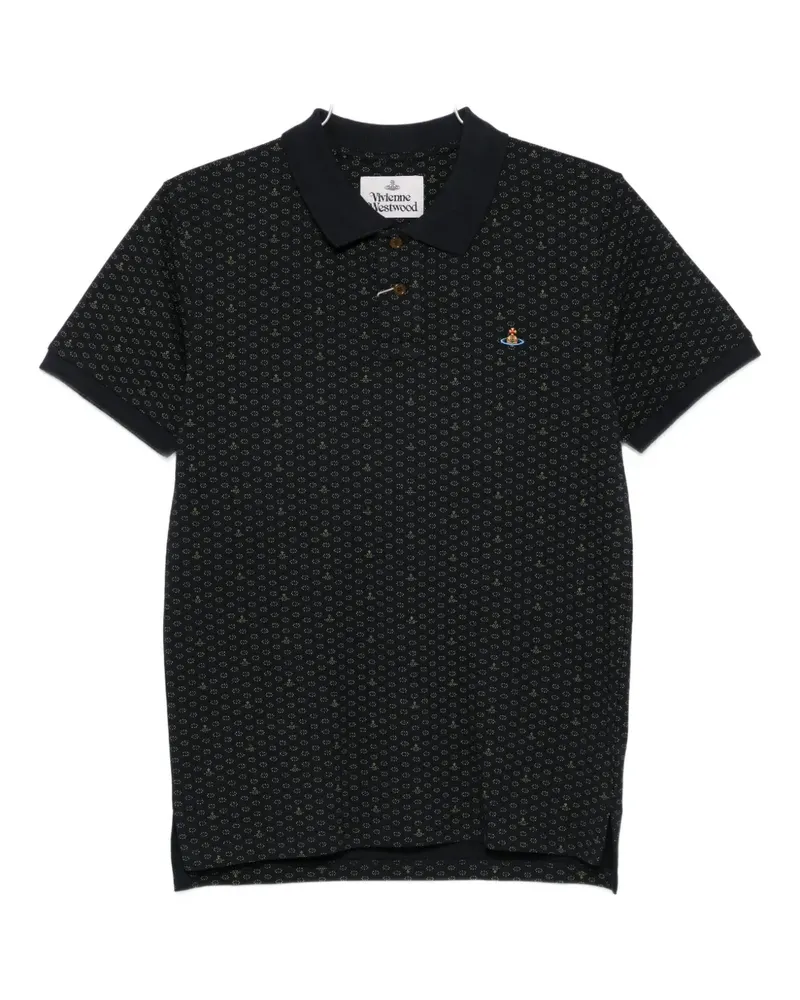Vivienne Westwood Klassisches Poloshirt - Blau Blau