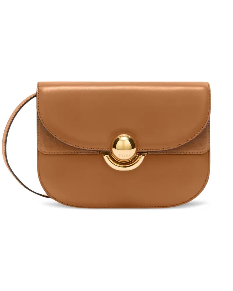 Furla Mini Sfera Umhängetasche mit Klappe - Gelb Gelb