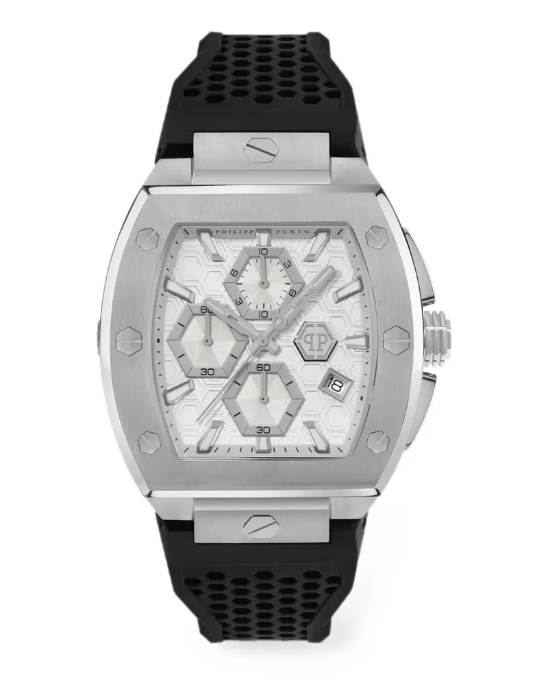 Philipp Plein Hexagon Phantom Chrono - Weiß Weiß