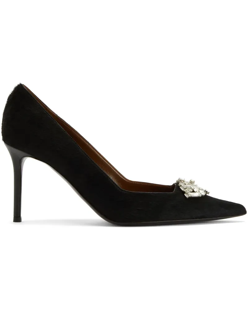 Giuseppe Zanotti Raquel Crystal Pumps 105mm - BLACK Black
