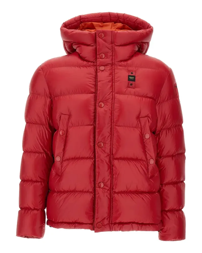 Blauer hooded quilted down jacket - Rot Rot