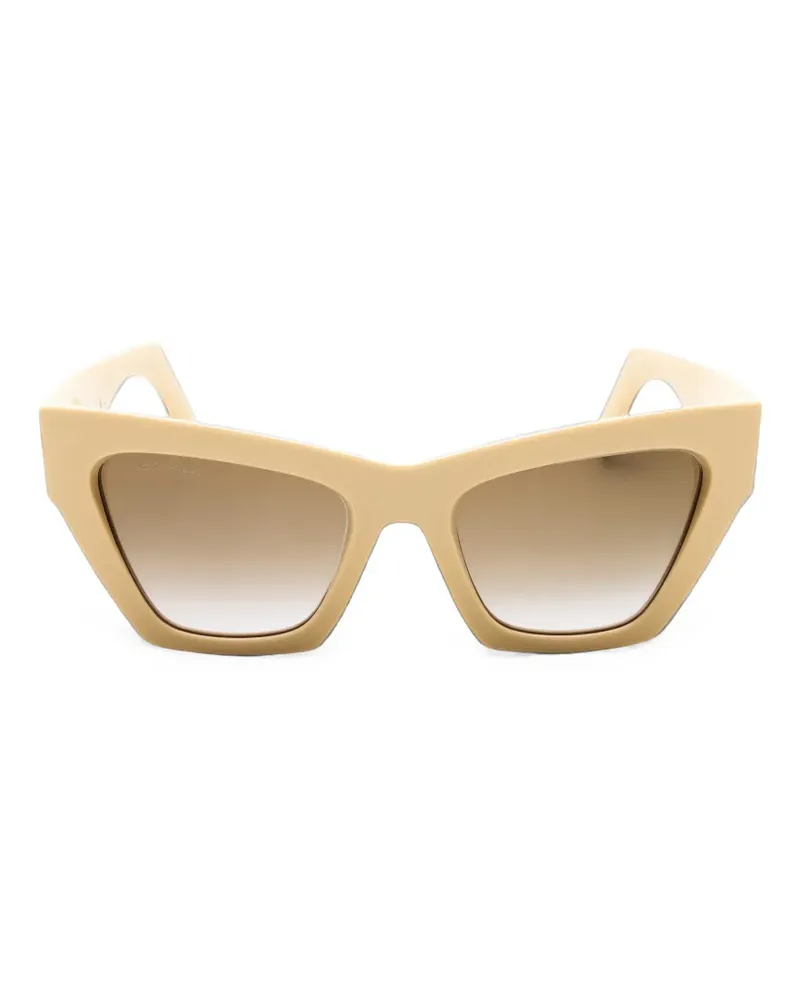 Etro Cat-Eye-Sonnenbrille mit Pegasus - Nude Nude