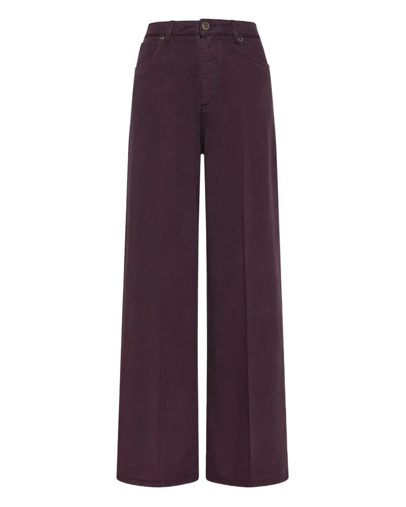 CRUNA Taylor five-pocket trousers - Violett Violett