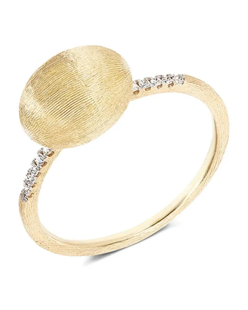 NANIS 18kt Elite Gelbgoldring mit Diamant Gold