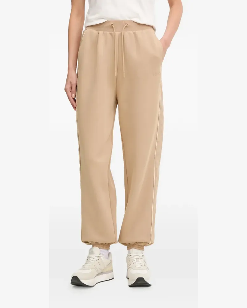 Guess Jogginghose mit Logo-Stickerei - Nude Nude