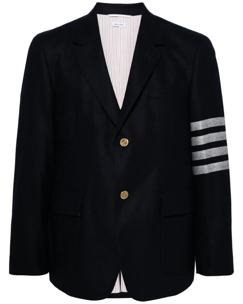 Thom Browne Sakko mit Streifen - Blau Blau