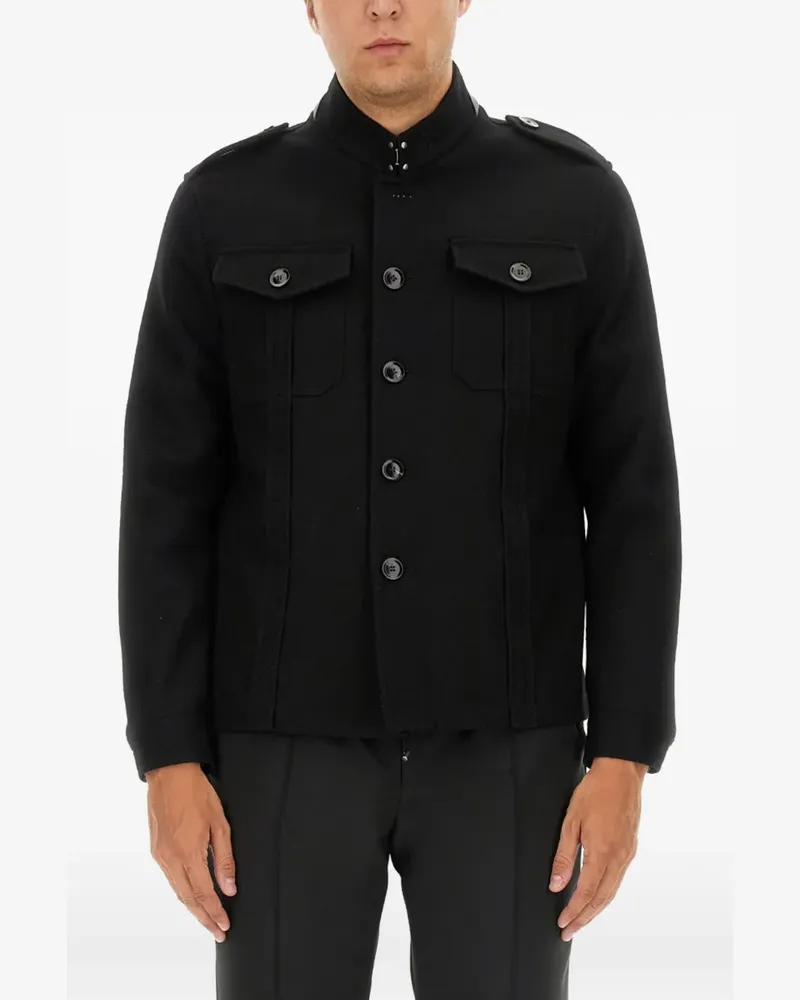 Tom Ford Hemdjacke mit Knöpfen - Schwarz Schwarz