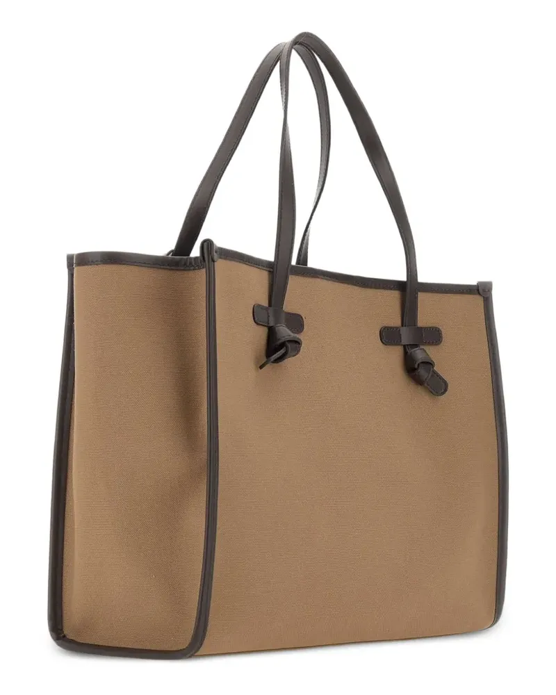 Gianni Chiarini Große Marcella Tote Bag - Nude Nude