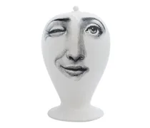 Vase mit Gesichts-Print