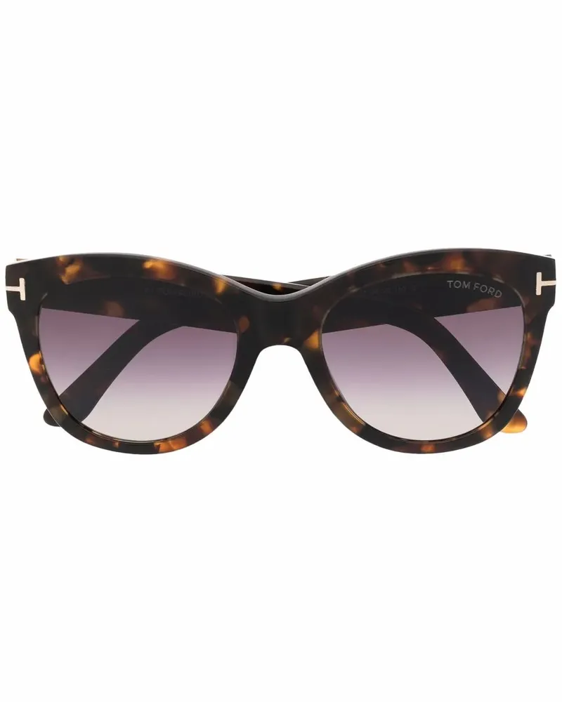 Tom Ford Wallace Cat-Eye-Sonnenbrille - Braun Braun