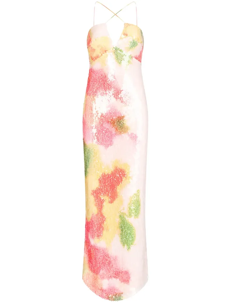 Silvia Tcherassi Lisseth Midikleid - Rosa Rosa