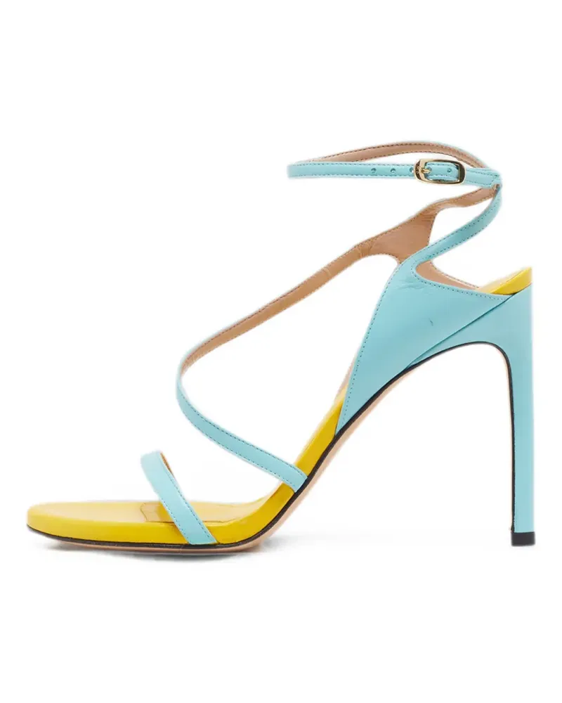 Stuart Weitzman Nudistcurve ankle-strap sandals - Blau Blau