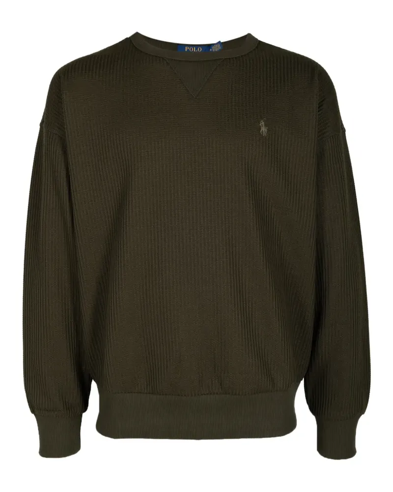 Ralph Lauren Sweatshirt mit Logo-Stickerei - Grün Grün