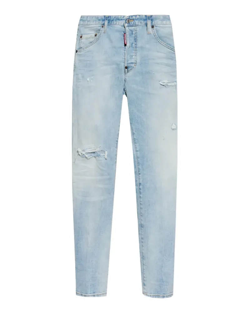 Dsquared2 distressed faded jeans - Blau Blau