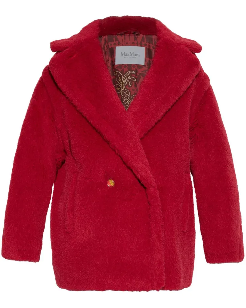 Max Mara Cuba Mantel - Rot Rot