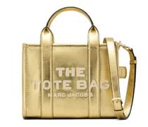 The Small Metallic Tote Bag - Gold