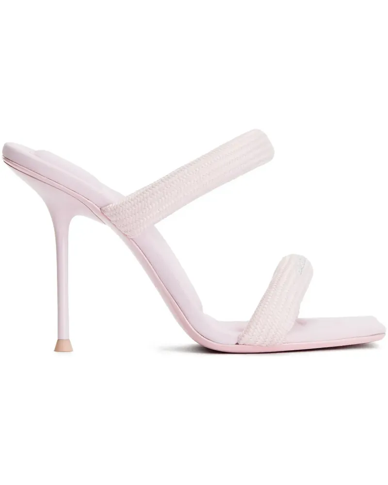 Alexander Wang Julie Tubular Webbing Sandalen 105mm - Rosa Rosa