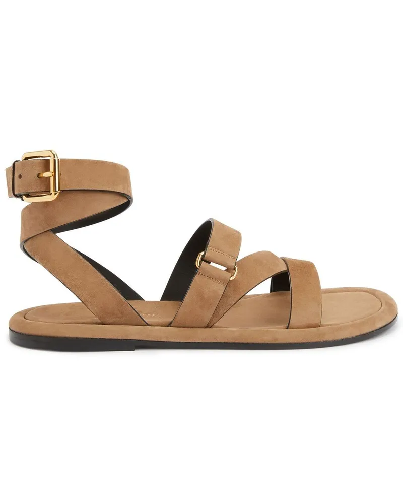 Giuseppe Zanotti Aymon Sandalen aus Wildleder - Braun Braun