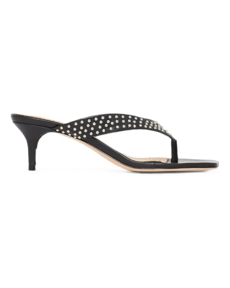 Cinq à Sept Frankie Sandalen mit Nieten - Schwarz Schwarz