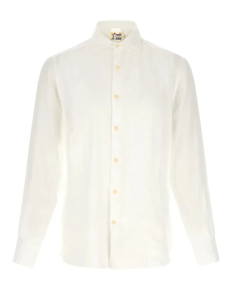 MC2 Saint Barth pointed-collar shirt - Weiß Weiß