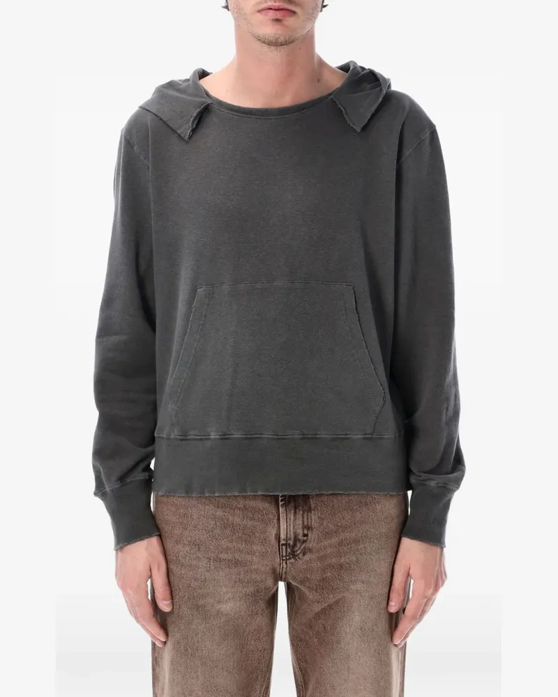 Our Legacy Ausgeblichener Hoodie - Grau Grau