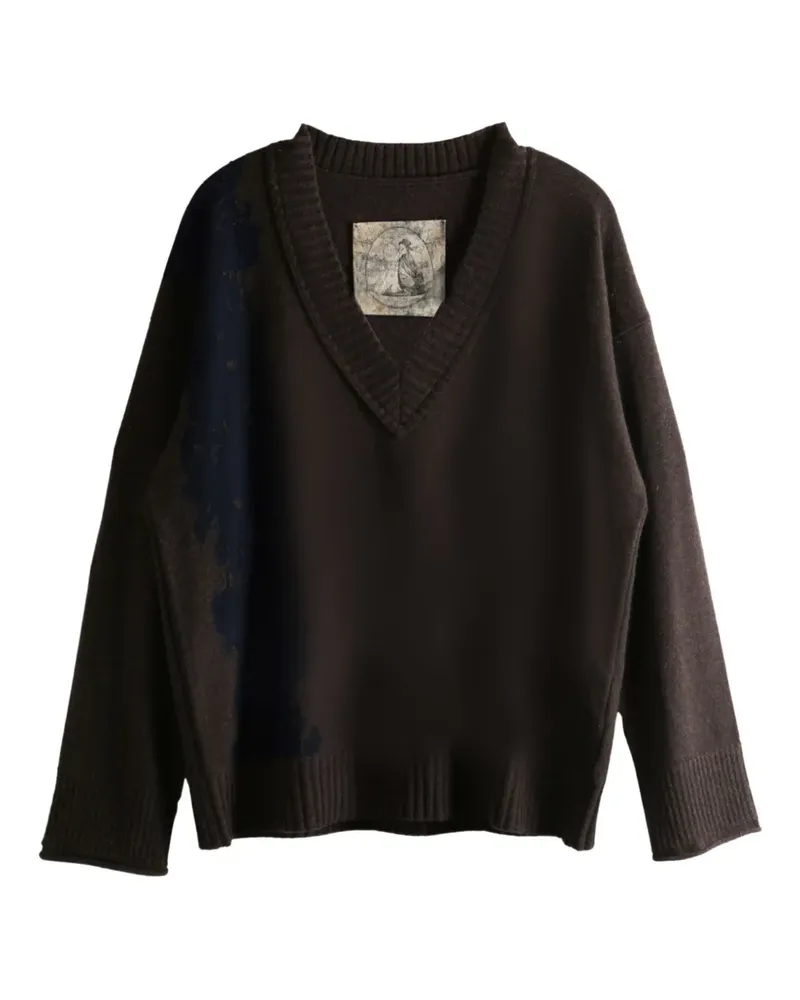 Ziggy Chen v-neck 0M2532004 knitwear - Braun Braun
