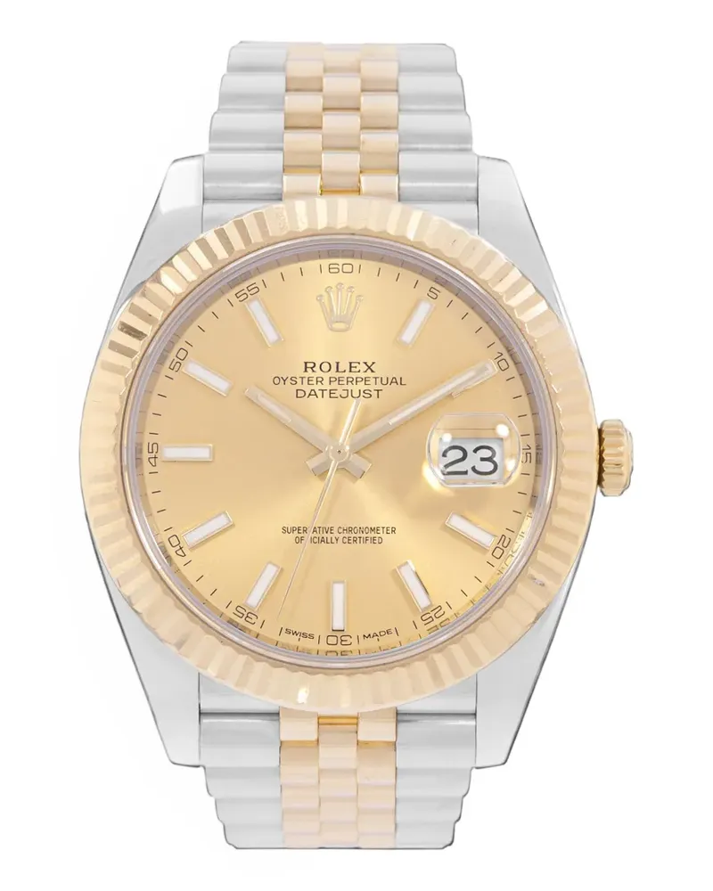 Rolex 2017 Datejust Armbanduhr 41mm - Gold Gold