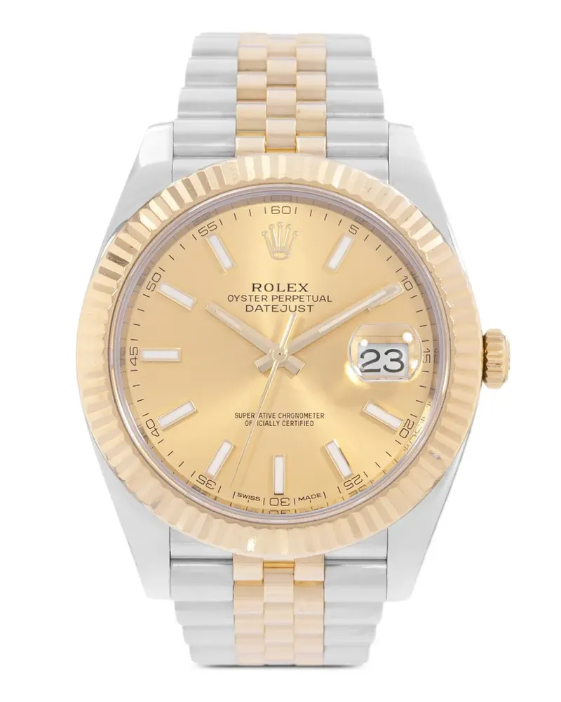 Rolex 2017 Datejust Armbanduhr 41mm - Gold Gold