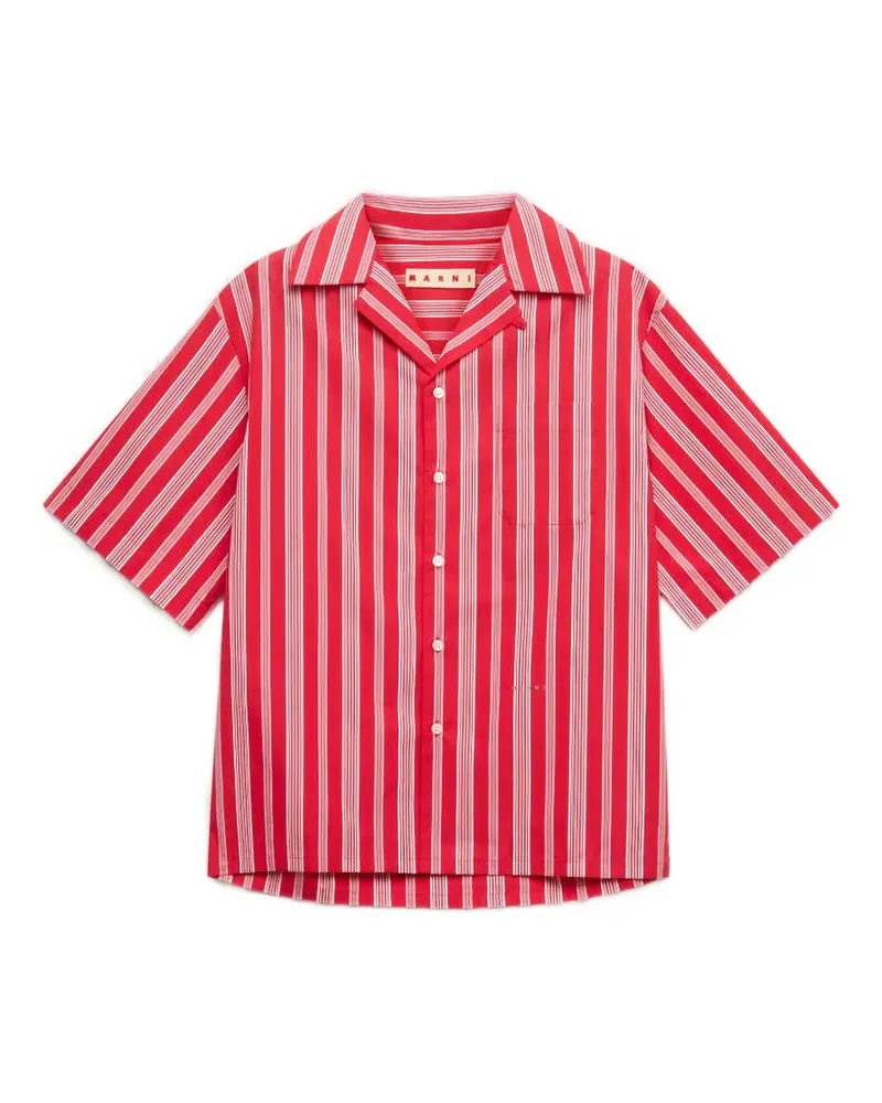 Marni Gestreiftes Hemd - Rot Rot