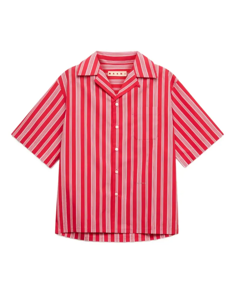 Marni Gestreiftes Hemd - Rot Rot