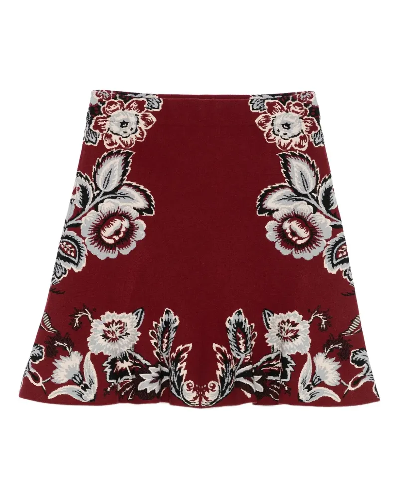 Etro Maxirock mit Blumenmuster - Rot Rot